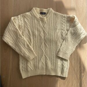 Vintage Cable Knit Sweater